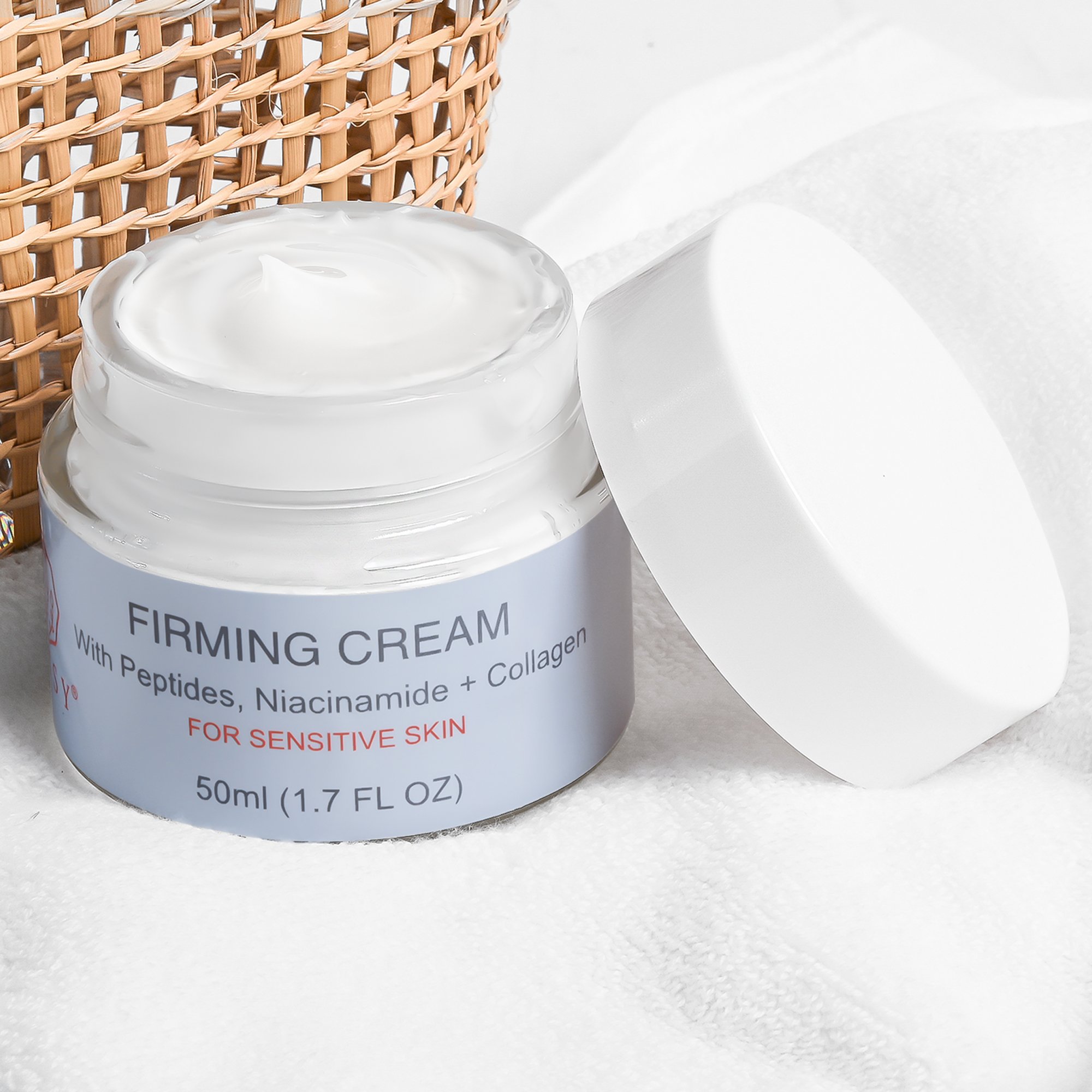 Wholesale Private Label Skin Care Cream whitening Anti-Wrinkle Moisturizers Beauty Face Cream Blue Copper Peptide Cream