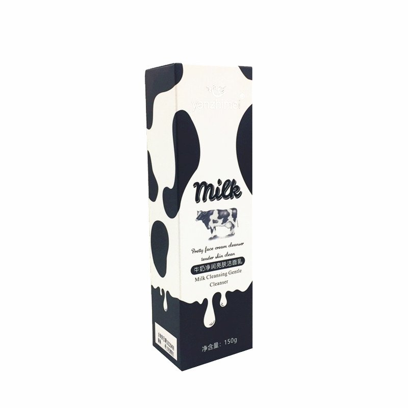 Wholesale Private Brand Yanzhimei Milk Cleansing Gentle Cleanser Pretty face cream cleanser tender skin clean