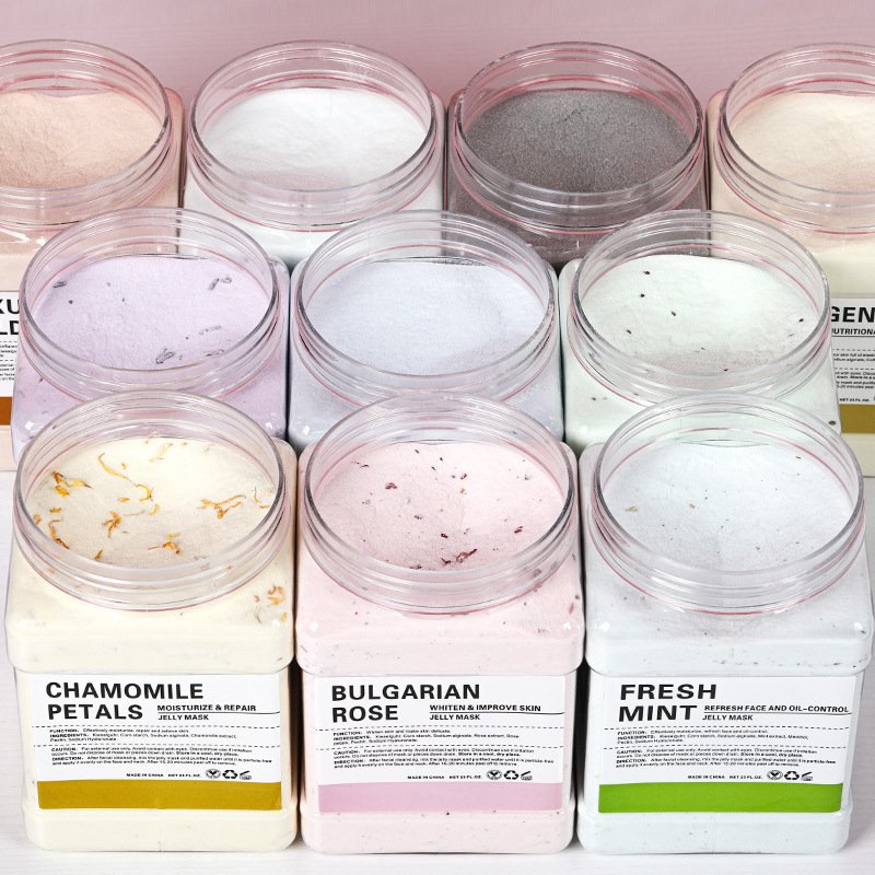 Private Label powder mask Oem Hydro Jelly Powder Facial Mask Remove Dark Spots Natural Organic Clean Peel Off jelly mask powder