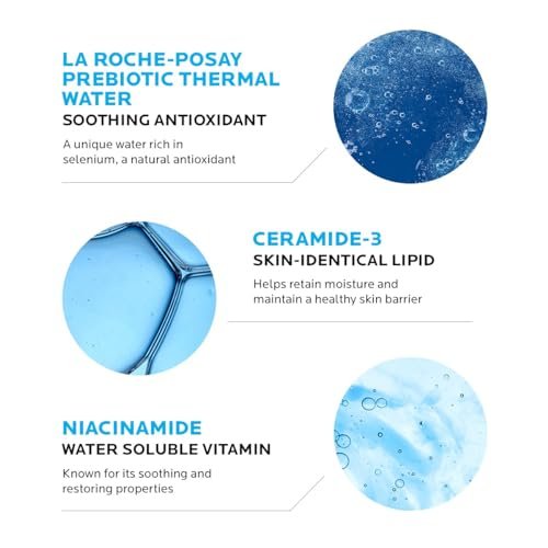 Toleriane Purifying Foaming Facial Cleanser Vitamin Niacina Oil-Free Face Wash for Oily & Sensitive Skin for Aging Skin