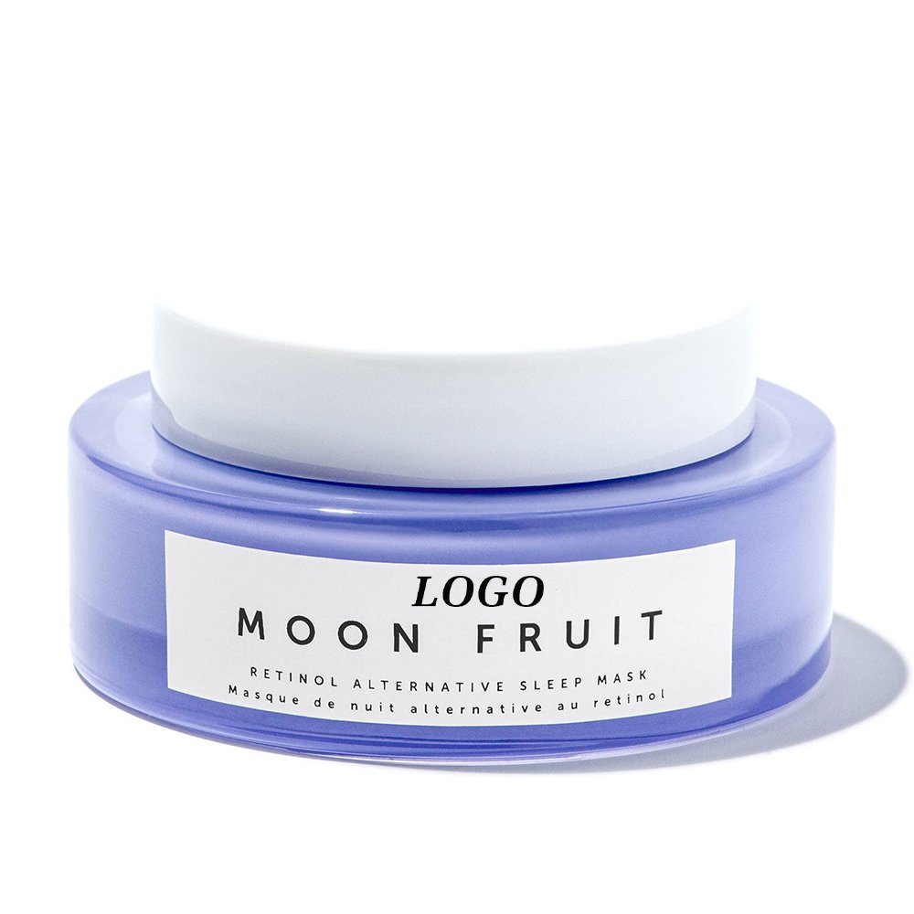 Private Label Vegan Skin Moisturizer Moon Fruit Retinol Alternative Sleep Mask Anti-wrinkle Pore Purifying Clarity Face Cream