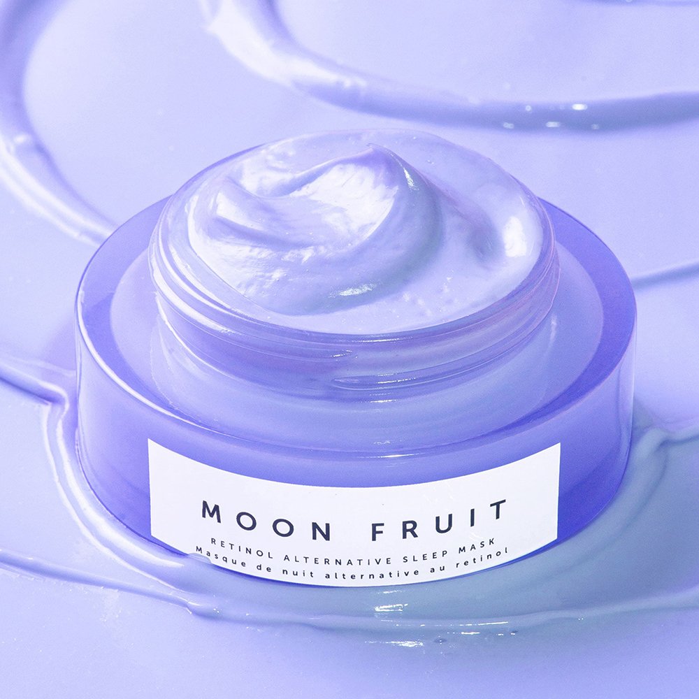 Private Label Vegan Skin Moisturizer Moon Fruit Retinol Alternative Sleep Mask Anti-wrinkle Pore Purifying Clarity Face Cream
