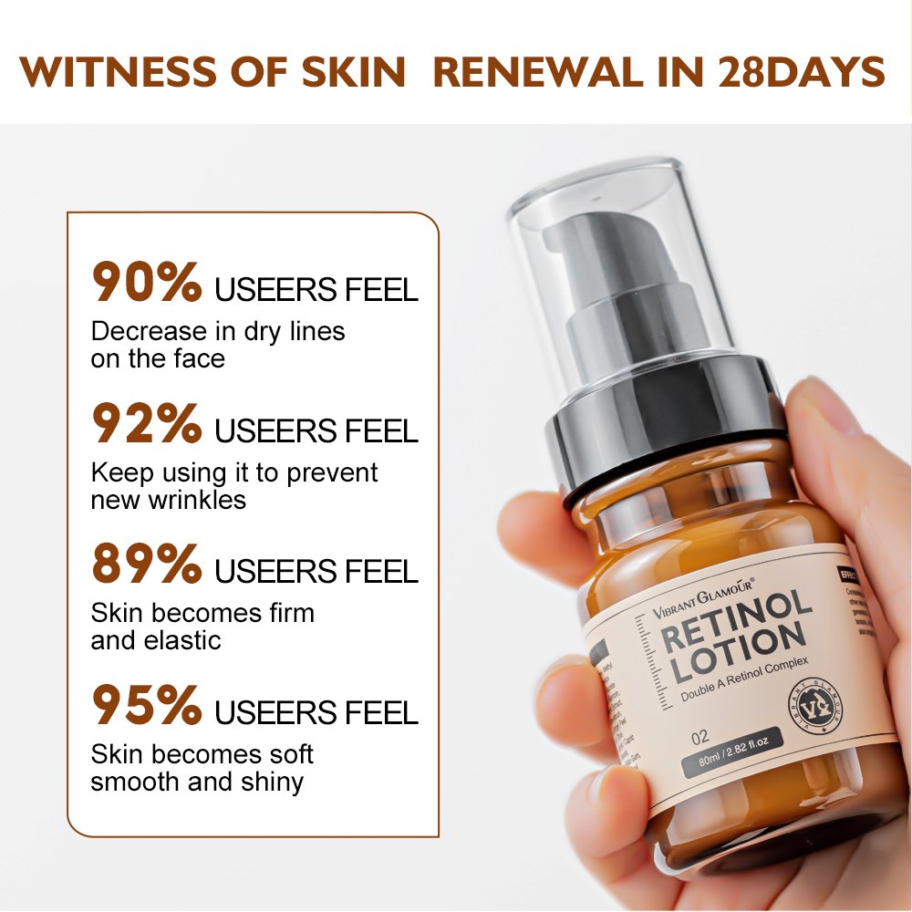 VIBRANT GLAMOUR Retinol Cream Anti Aging Firming Reducing Fine Lines Whitening retinol face lotion