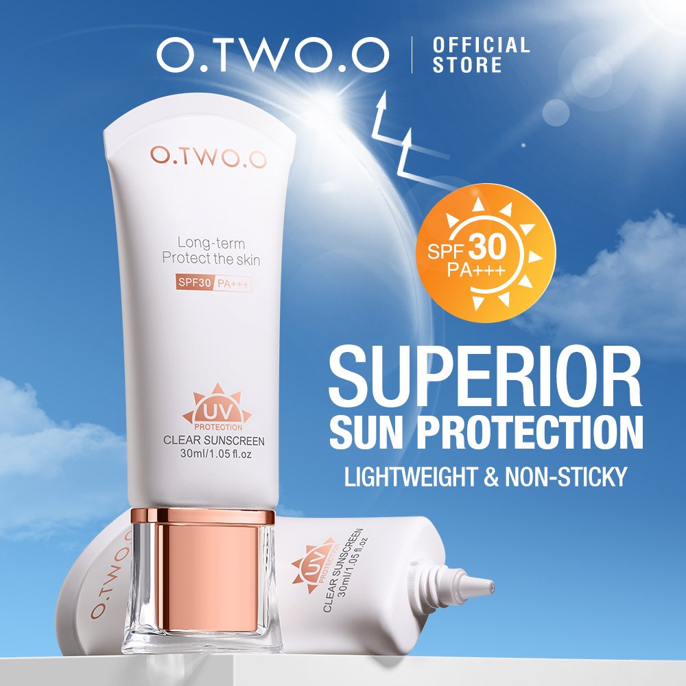 O.TWO.O Moisturizing SPF 30 Sunscreen Lightweight Whitening Sunscreen BB Cream