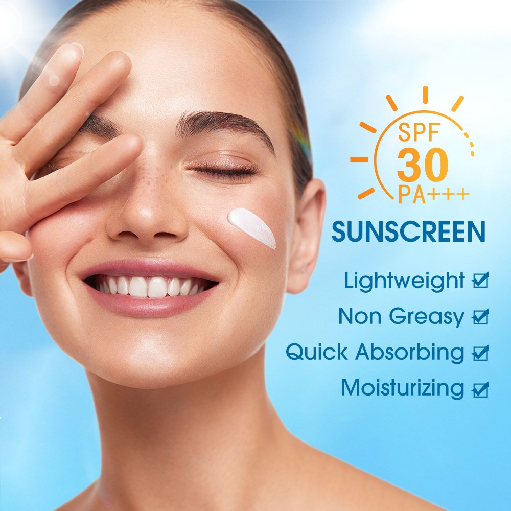 O.TWO.O Moisturizing SPF 30 Sunscreen Lightweight Whitening Sunscreen BB Cream