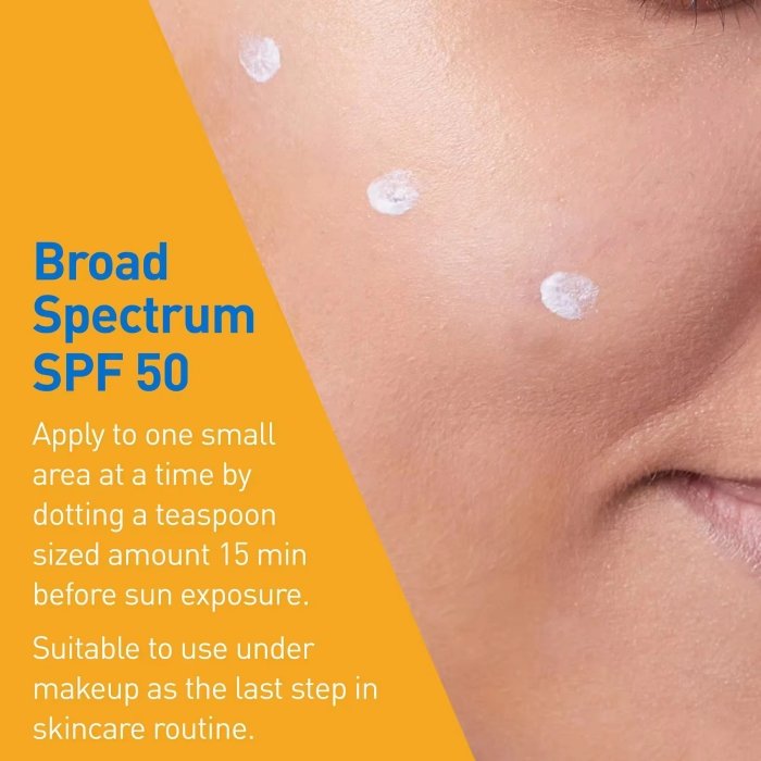 CeraVes 50ml 75ml SPF30 SPF50 BROAD SPECTRUM face Hydrating Mineral Sunscreen Cream for sensitive skin