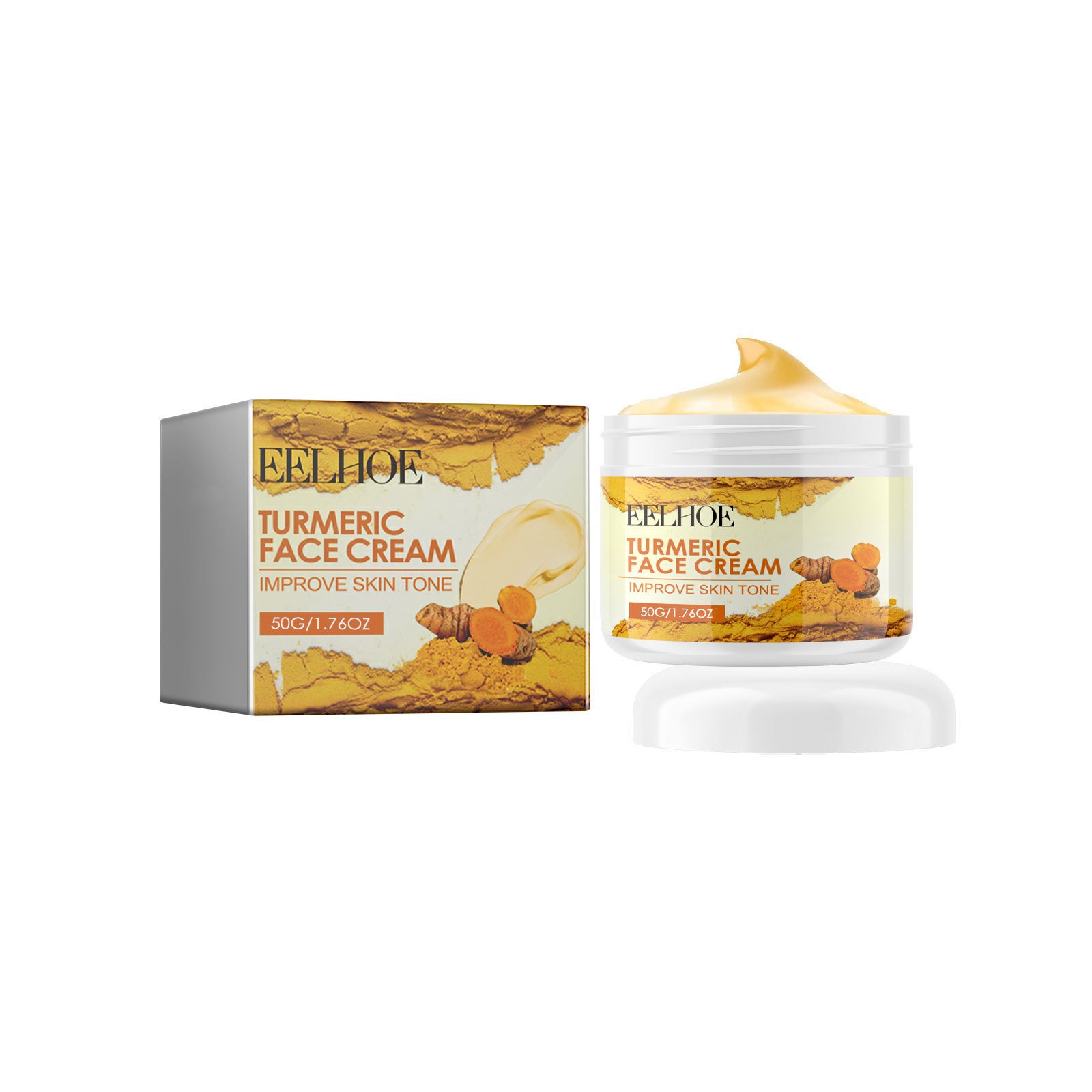 Bettermiss Private Label Organic Turmeric Cream Anti Acne Strong Effect Whitening Turmeric Face Cream For Acne Treatment