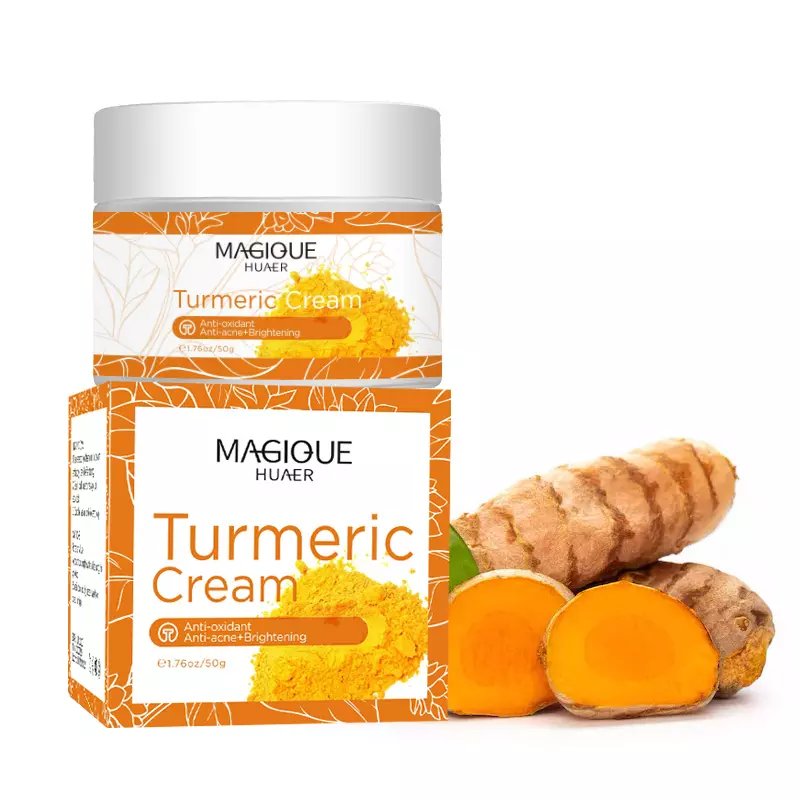 Private Label Logo Skincare Sets Face Cream Facial Serum Careness Acne Whitening Turmeric Skin Care Set (new)