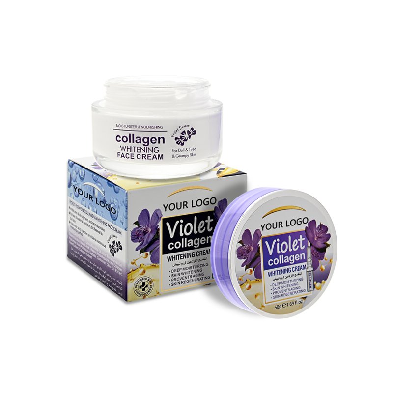 Private Label Anti-Aging Wrinkle Face Moisturizer Best OEM Fair Skin Collagen Facial Cream Skin Care Products