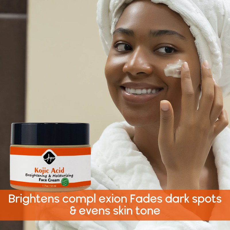 Best selling Private Label Natural Whitening Face Cream Vitamin C &Kojic Acid Skin Care Acne Function KOJIC Brightening CREAM