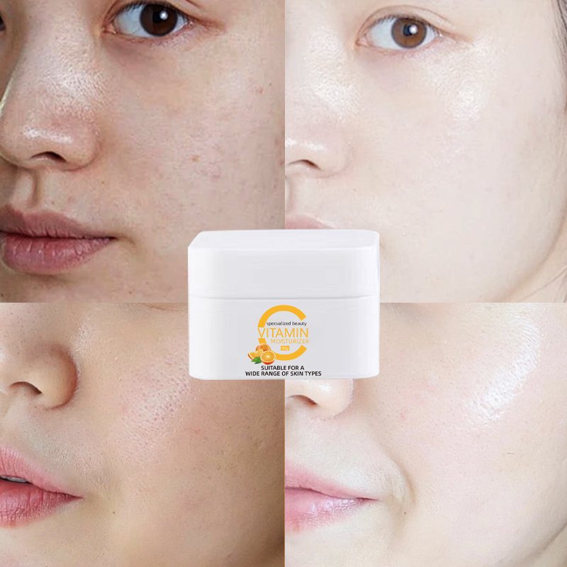 Own brand customizable, natural brightening and smoothing, anti-aging and anti-wrinkle, vitamin C whitening adult face cream