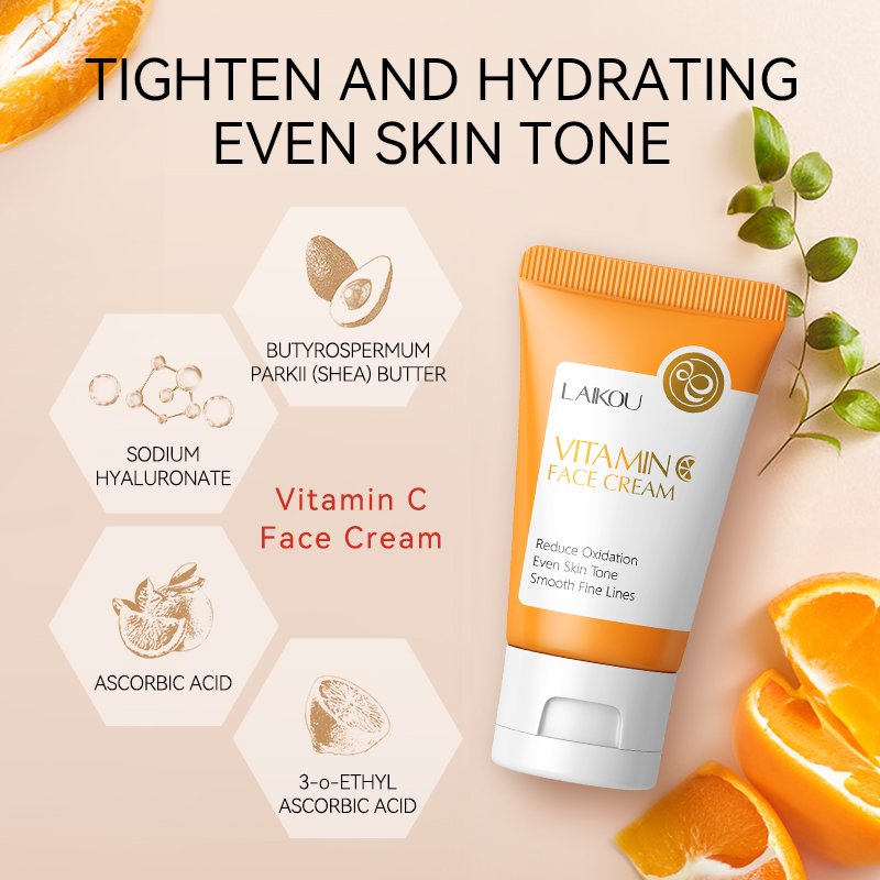 Natural Vegan Face Moisturizer Hydrating Moisturizing Vitamin C Face Cream