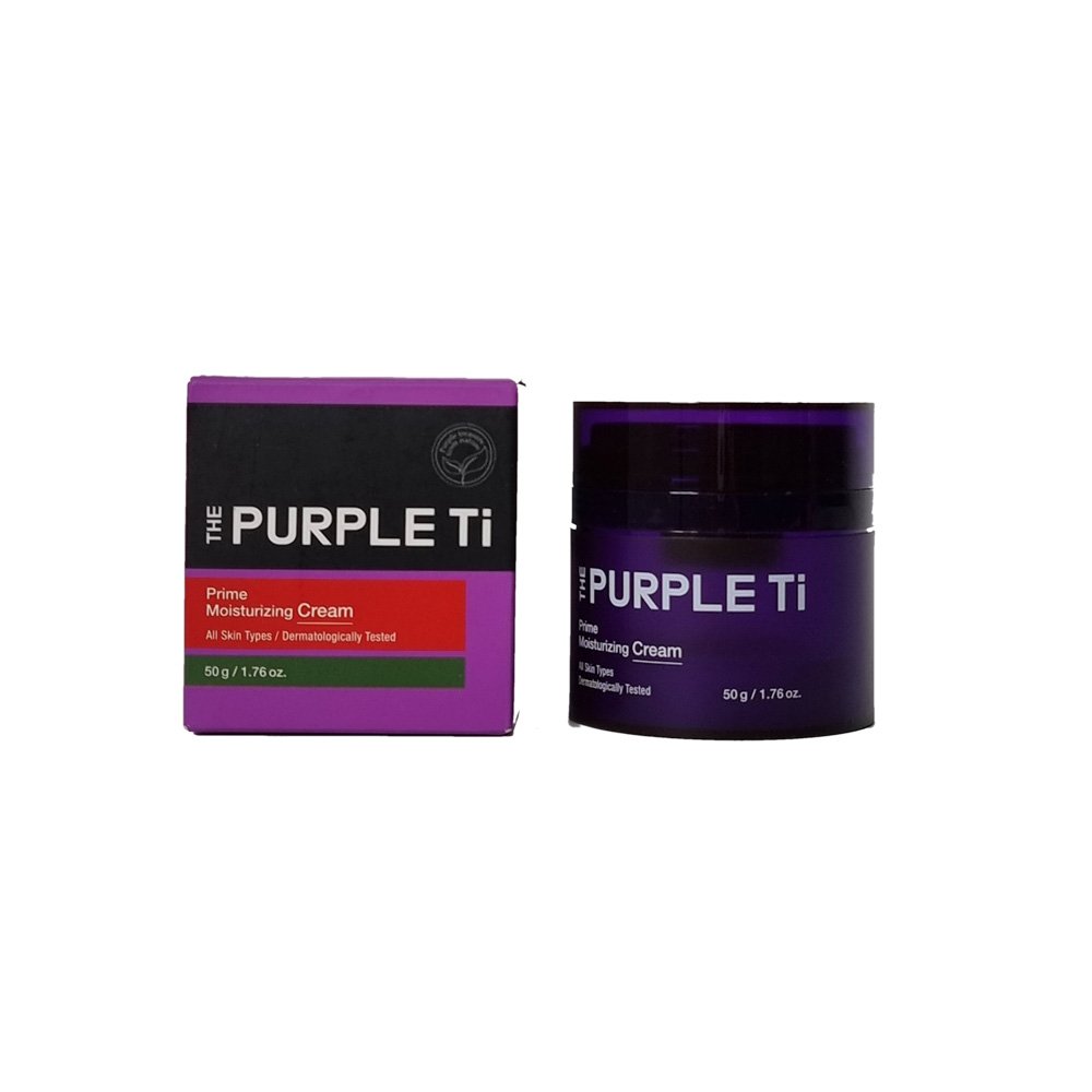 High Quality and Hot Selling Face Cream The Purple Ti Prime Moisturizing Cream Whitening and Wrinkle Improvement