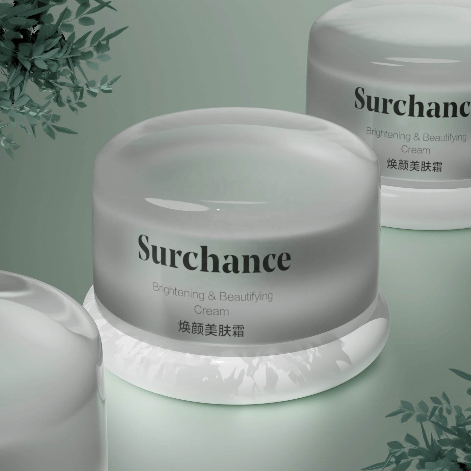 Best Private Label Women Moisturizing Brightening Skin Care Face Whitening Cream Beauty Anti Aging Collagen Snail Face Cream