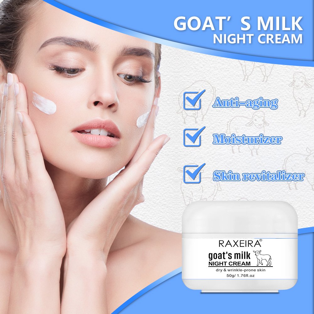 Best Sale skin care natural goat milk face whitening cream goats milk face cream skin white goat milk whitening cream