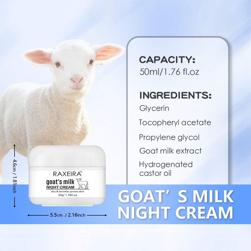 Best Sale skin care natural goat milk face whitening cream goats milk face cream skin white goat milk whitening cream