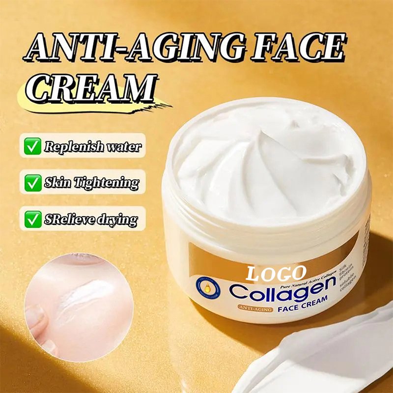 Customized Wholesale Collagen Anti-Wrinkle Cream Care Skin Moisturizing Gentle Collagen Face Cream