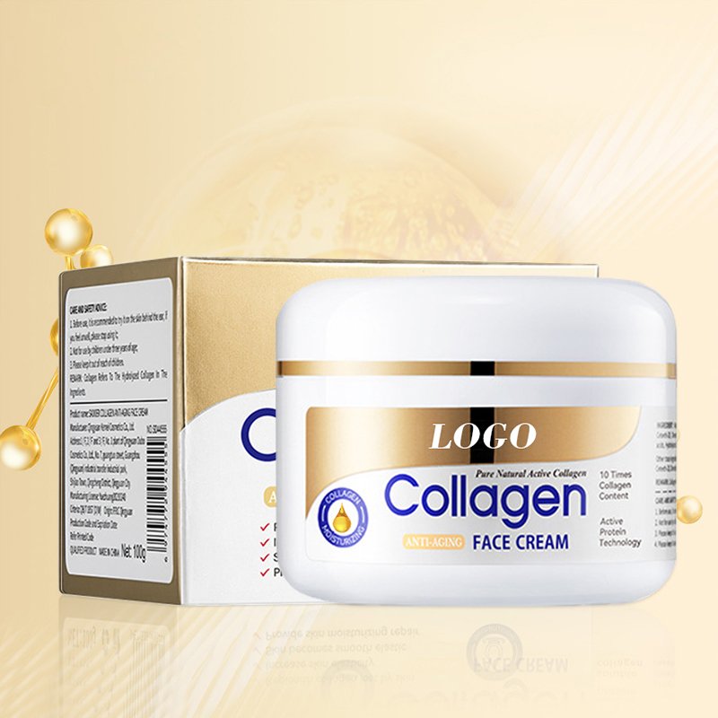 Customized Wholesale Collagen Anti-Wrinkle Cream Care Skin Moisturizing Gentle Collagen Face Cream