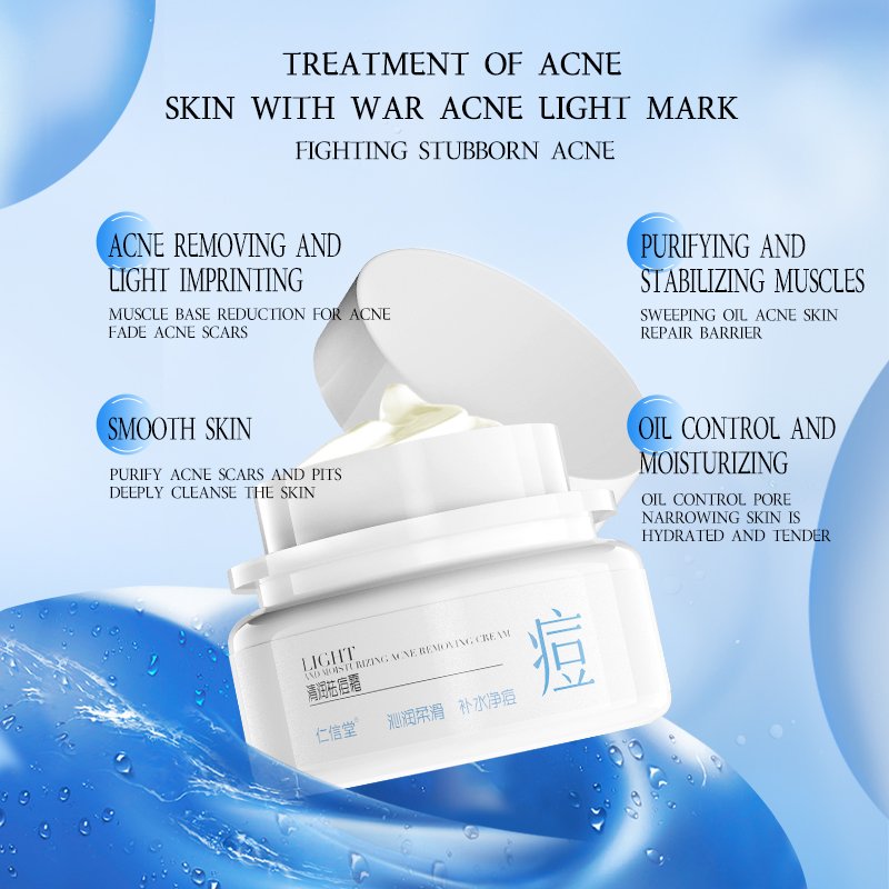 Private Label anti acne face cream moisturizing whitening skin care lightening natural organic facial Cream