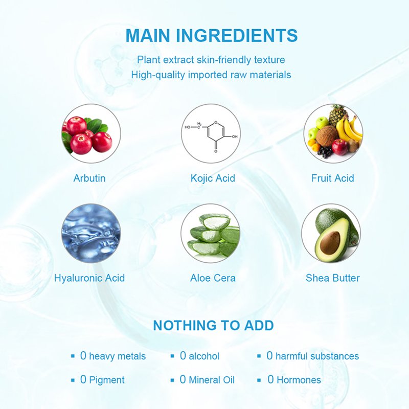 2025 New Product Face Cream Paraben-free Anti-wrinkle & Moisturizing and Arbutin & Aloe Vera Day Cream Korea