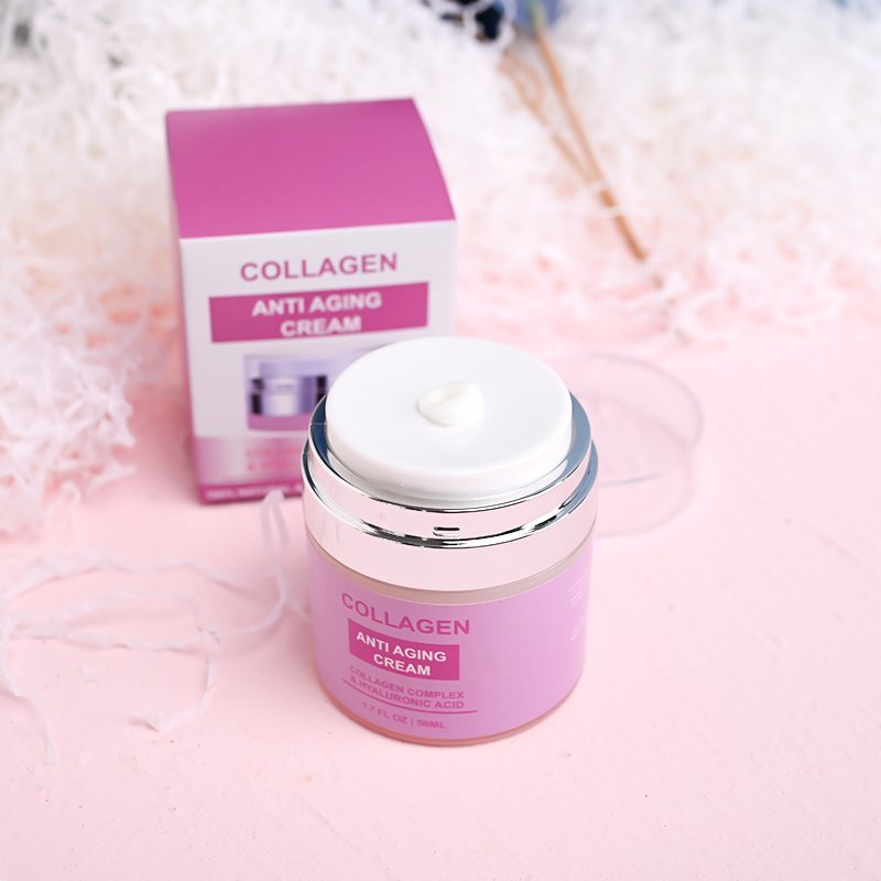 AiXin Private Label 50ML Whitening Moisturizer Face Cream Anti Aging Anti Wrinkles Smooth Skin Collagen Cream For Face