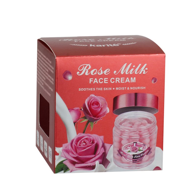 Karite Good Price Nourish Moisturizing Face Whitening Cream Rose Face Lotion Private Label