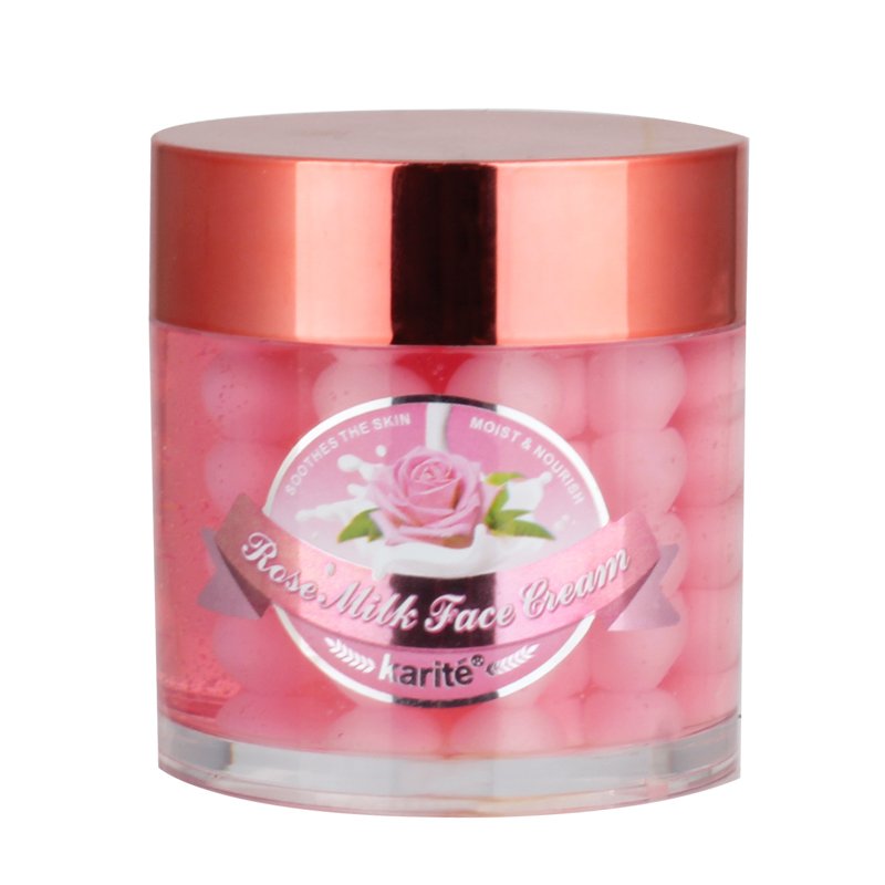 Karite Good Price Nourish Moisturizing Face Whitening Cream Rose Face Lotion Private Label