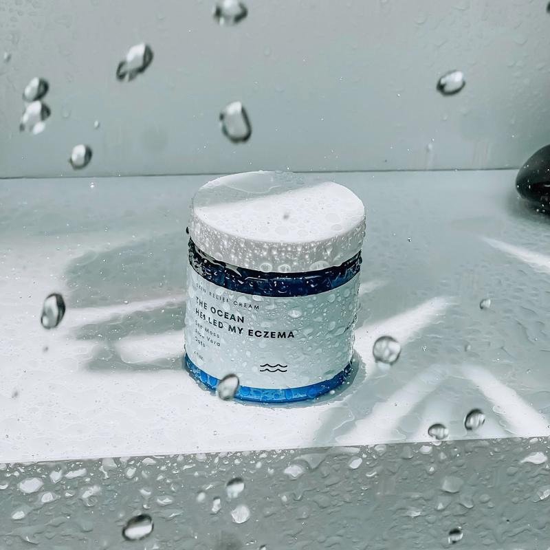 Soothing RELIEF cream Sea Moss Aloe Vera Oats best face cream for fair sensitive dry skin skincare products face cream