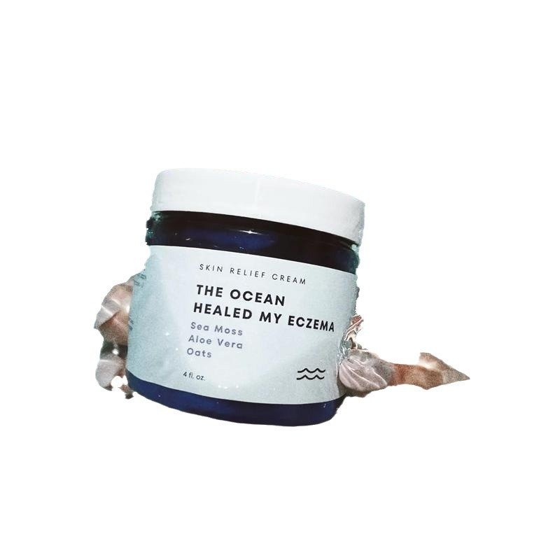 Soothing RELIEF cream Sea Moss Aloe Vera Oats best face cream for fair sensitive dry skin skincare products face cream
