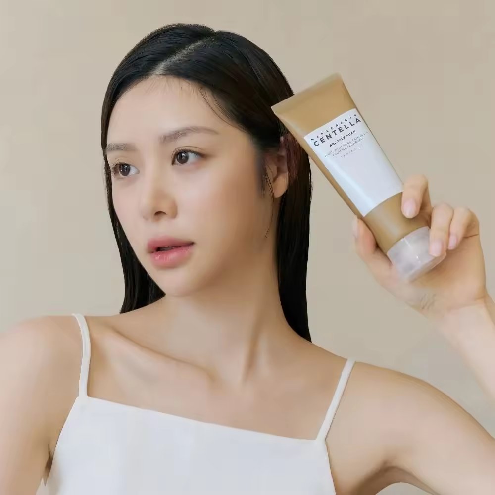 Korean Skincare Set Face Care Beauty Products Hydrating Whitening Anti-Aging Centella Skin Care Serum
