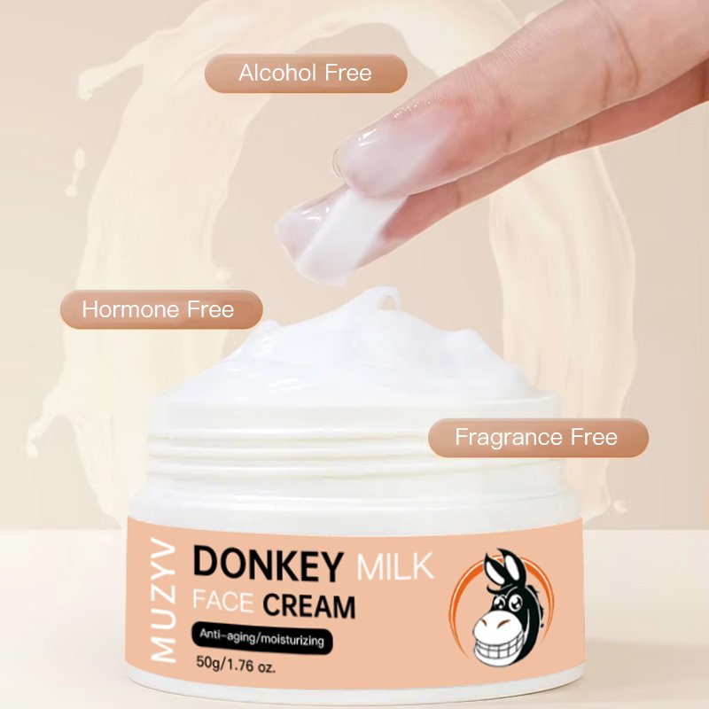 Private Label Skin Care Anti Aging Moisturizing Face Cream Face Firming Whitening Creams Donkey Milk Face Cream