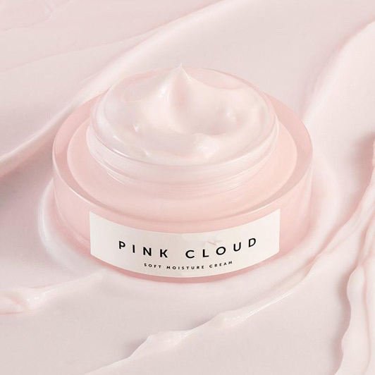 HANLINGER Private Label Korean Pink Cloud Cream Moisturizing Anti Wrinkle Pink Cloud Soft Face Cream
