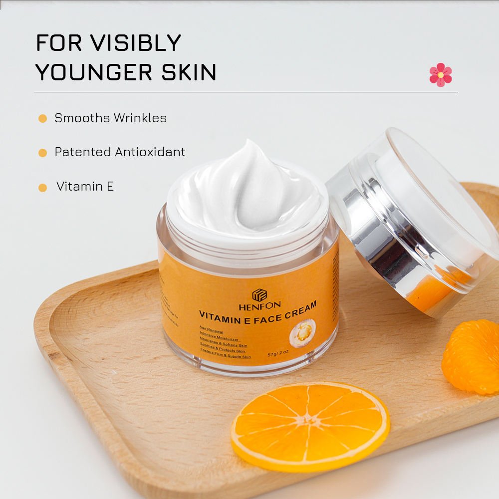 Private Label Anti Wrinkle Hyaluronic Acid and Vitamin E Cream Face Cream