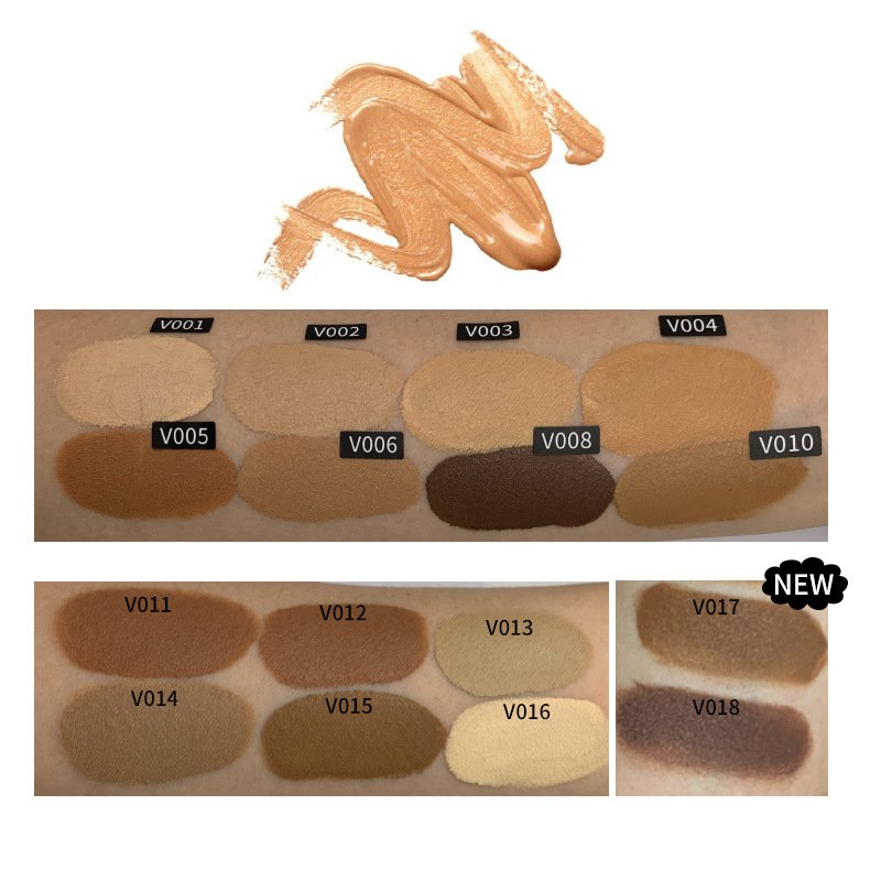 Custom logo private label makeup foundation brighten face makeup concealer cream natural liquid foundation