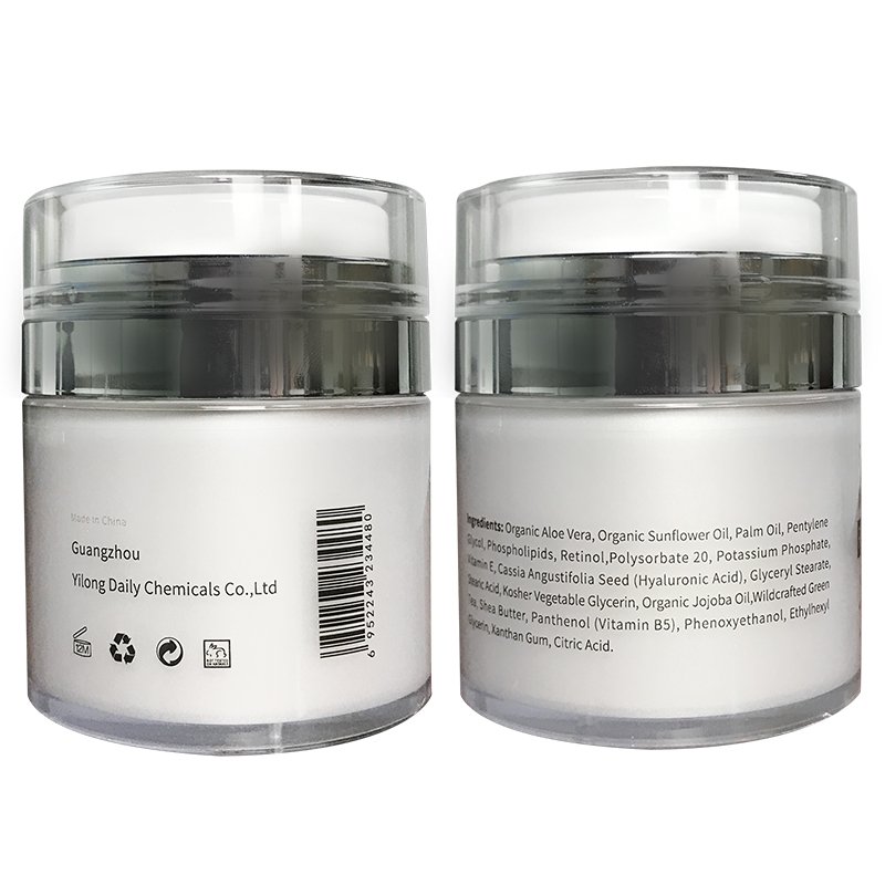 Wholesale Private Label Face Cream Organic Natural Moisturizing Whitening Anti Aging Retinol Night Cream