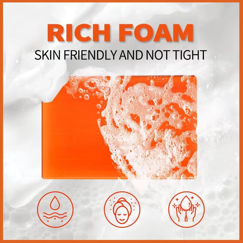 Own Brand Organic Beauty Soap Face and Body Scrub Shower Soap with Kojic Acid for Whitening and Bleaching Black Eye Cream