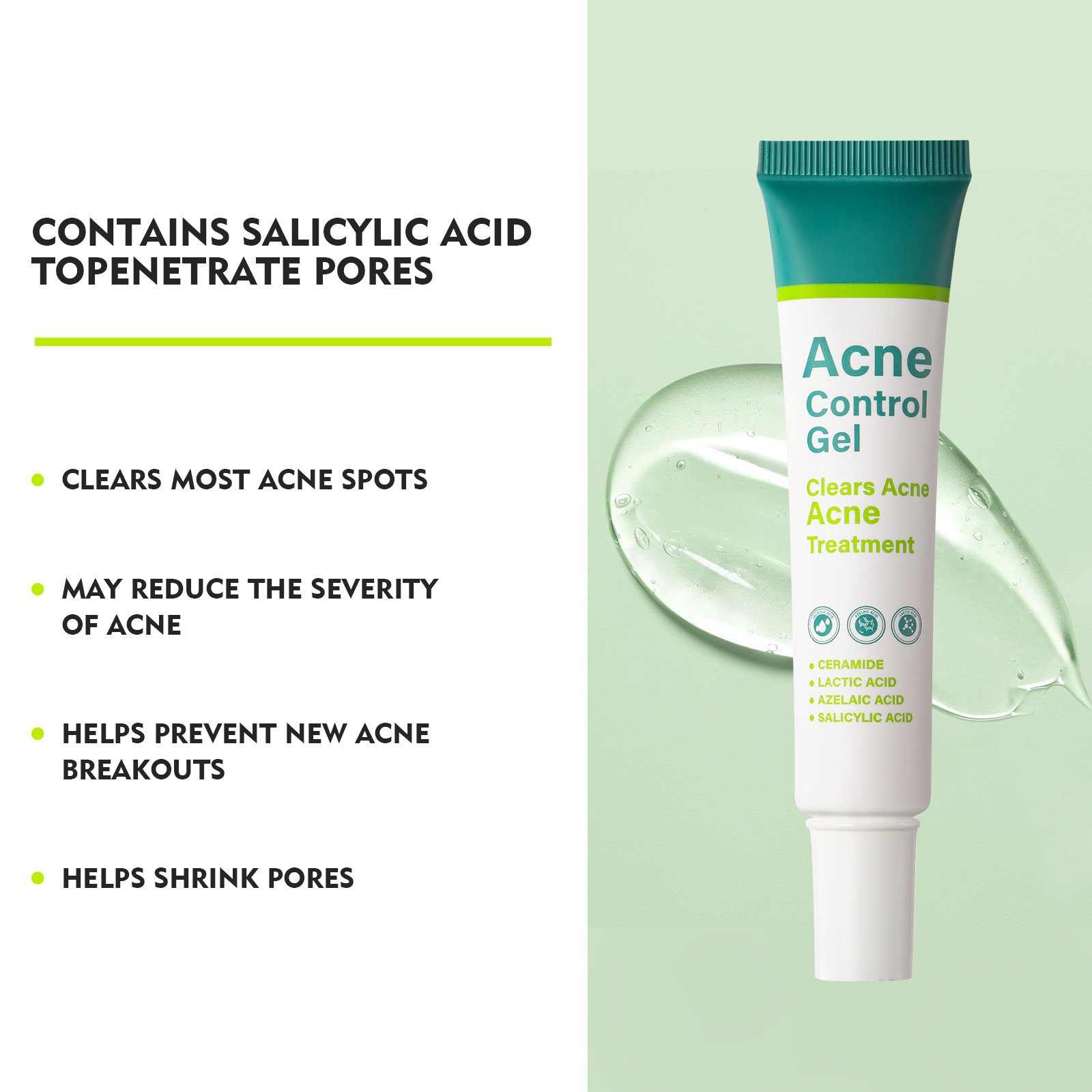 High Quality Fade Acne Mark Shrink Pore Soothing Removal Pimple Skin Care Cream