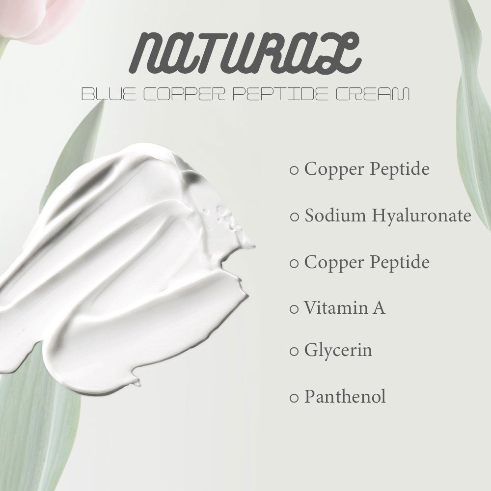 Private Label Sodium Hyaluronate Glycerin Skin Tightening Anti-Wrinkle Hydrating Copper Peptide Face Cream