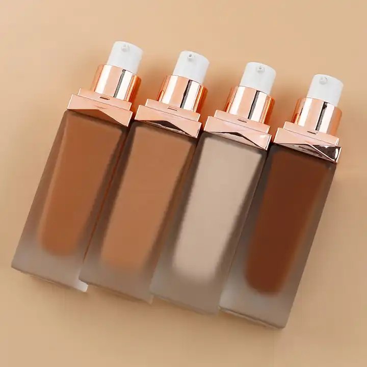 2023 trending products waterproof liquid foundation compact face private label