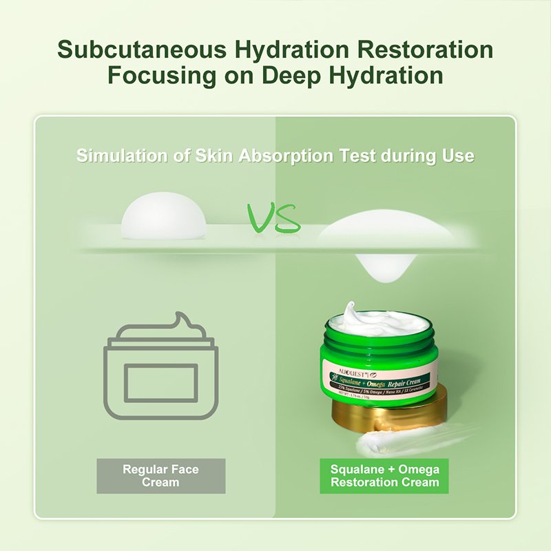 Hot selling Omega repair cream Private label organic Intense Hydration Moisturizer Repair Remove Wrinkles face Cream