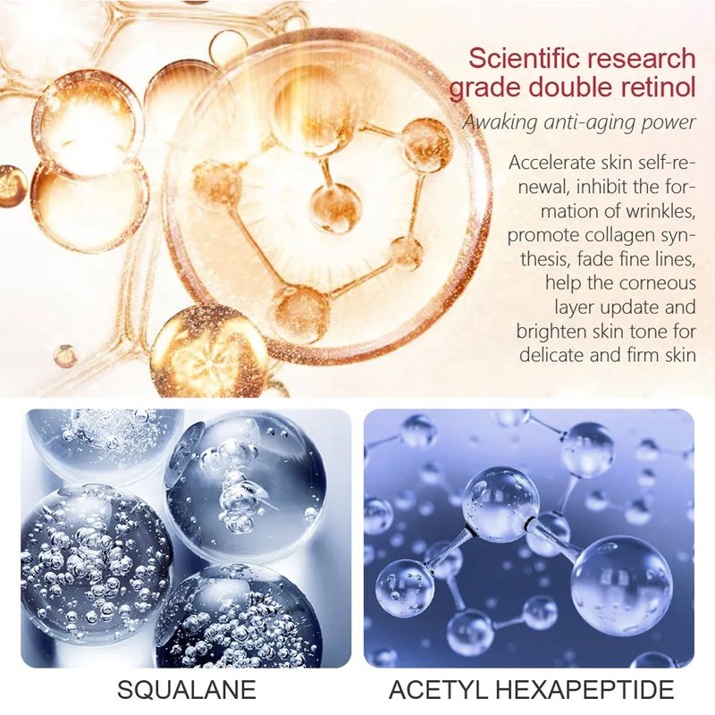 Retinol Face Serum Anti-Aging Firming Moisturizing Korean Anti Aging Facial Retinol Skin Care Serum