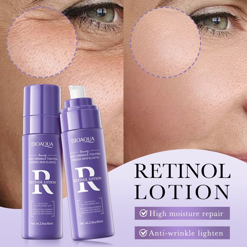 BIOAQUA Skin Care Products Private Label Retinol Anti Aging Firming Brighten Moisturizing Whitening Lotion Face Cream For Women