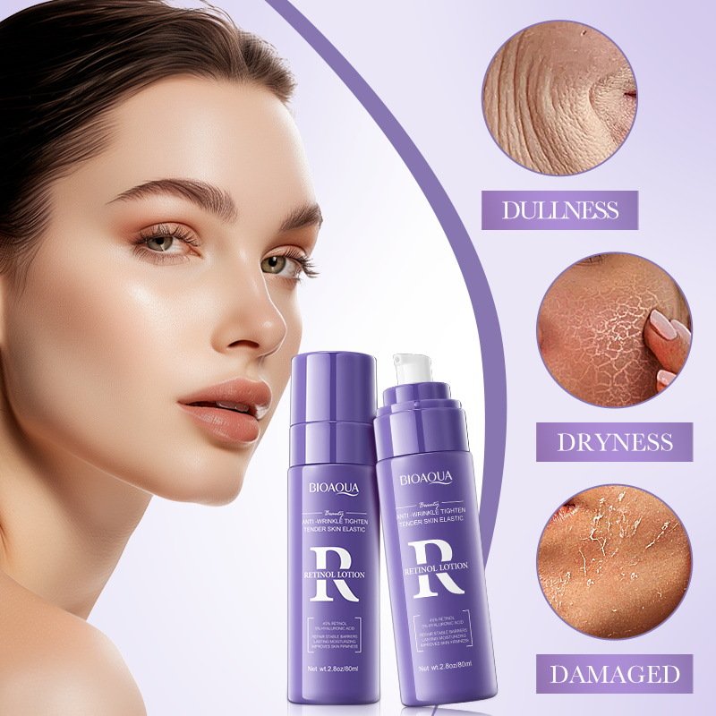 BIOAQUA Skin Care Products Private Label Retinol Anti Aging Firming Brighten Moisturizing Whitening Lotion Face Cream For Women