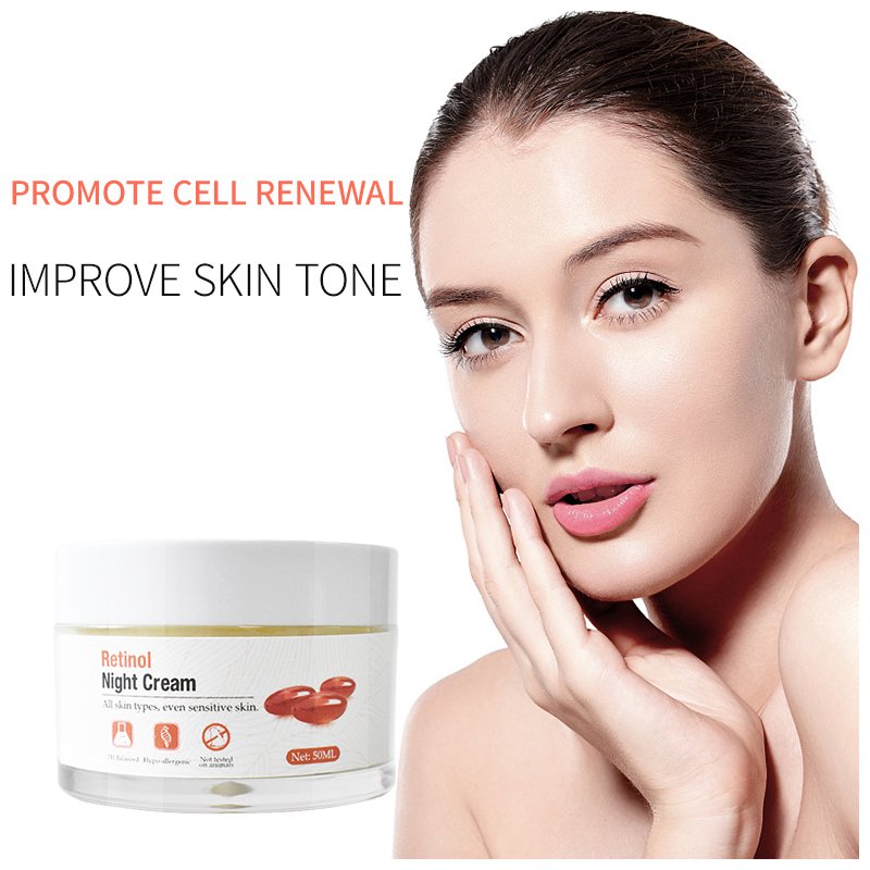 Private label organic best quality anti aging wrinkle freckle whitening firming facial lotion beauty retinol face cream
