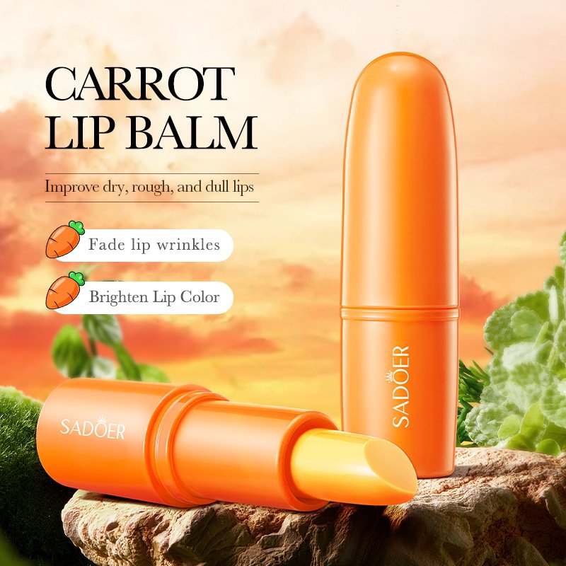 Brightening Carrot Carotene Skin Care Set With Face Cleanser Toner Lotion Facial Serum Cream Moisturizer Eye Cream Mask Lip Balm
