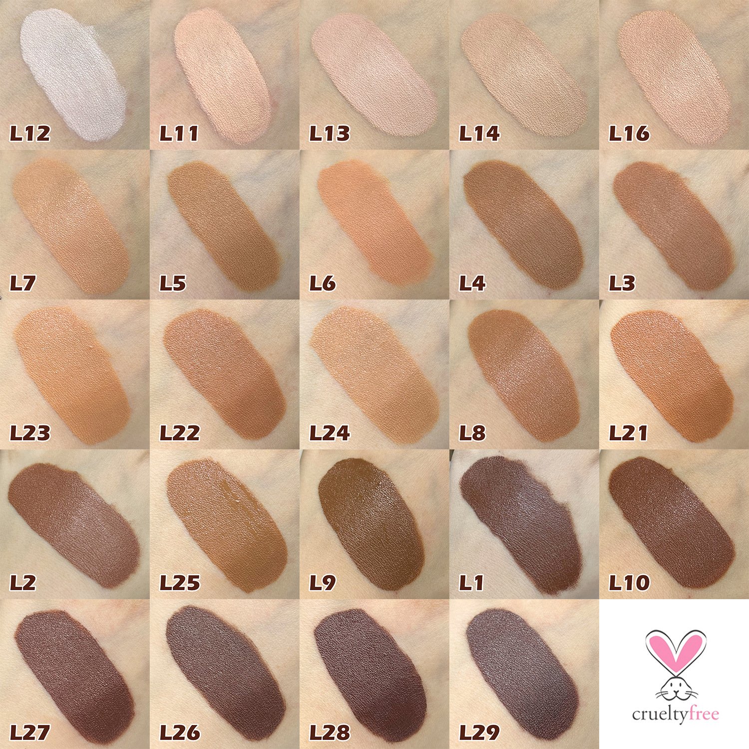 2024 NEW Moisturizing Cream 29 Colors Concealer Makeup Primer Waterproof Long-lasting Makeup Foundation