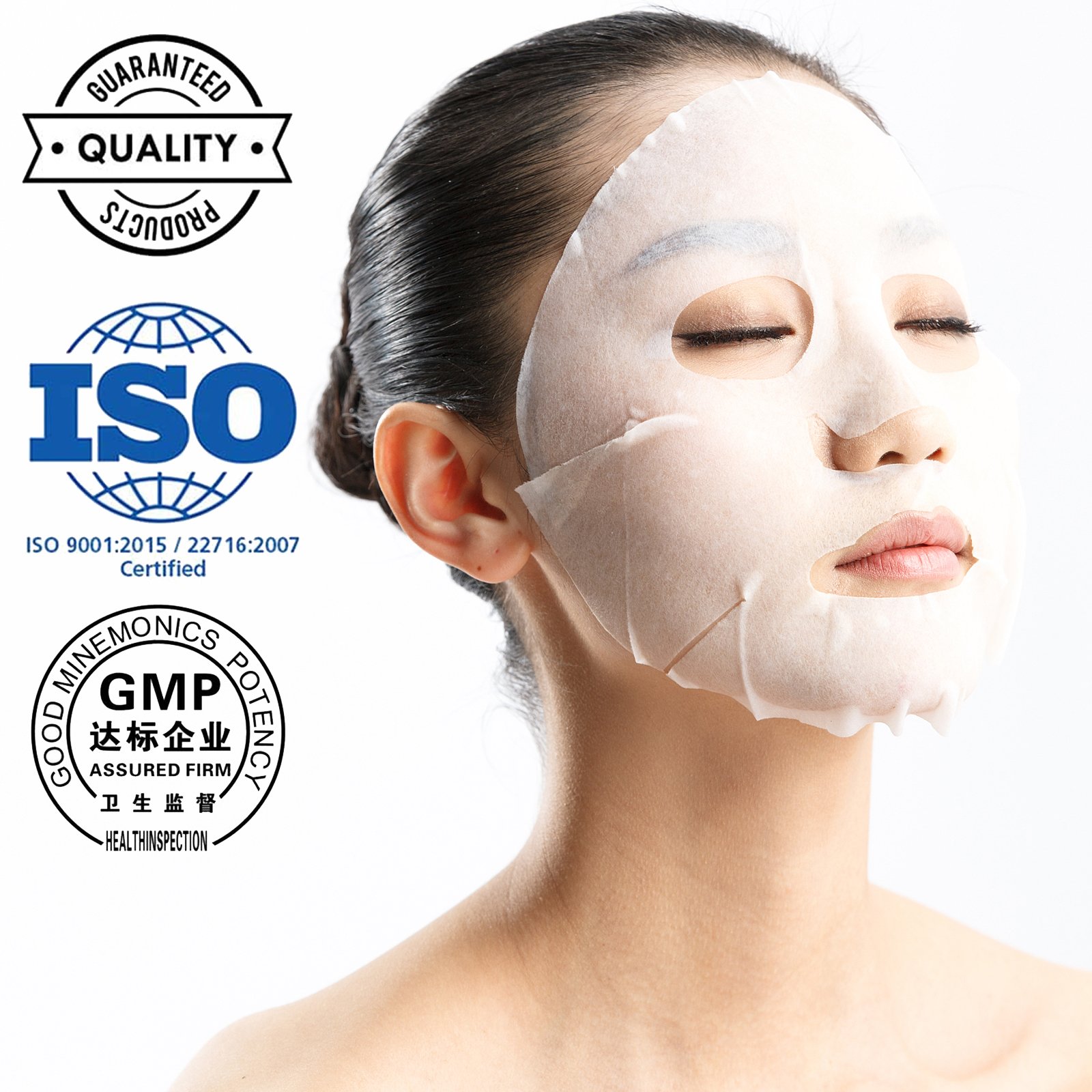 Korean Beauty Skin Care Mask Sheet Face Care Moisturizing Firming Anti-Wrinkles For All Skin Types 6PCS One Box