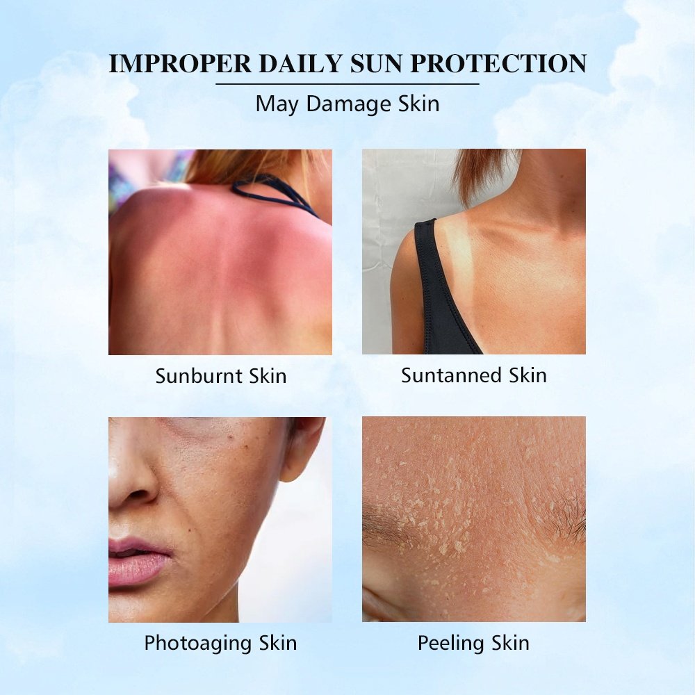 Custom Face Hydrating Sun Cream Body UV Protection Sunblock Spf 50 Organic Sunscreen Lotion