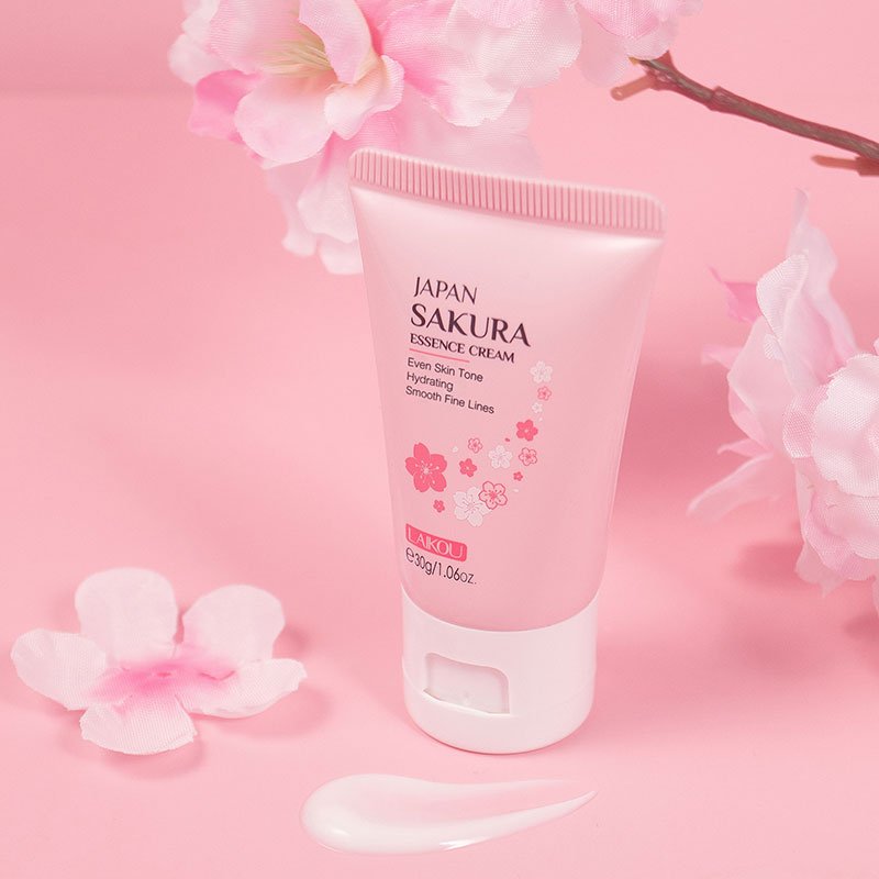 LAIKOU Cherry Blossom Moisturizing Essence Cream 30g hydrating moisturizer face cream wholesale