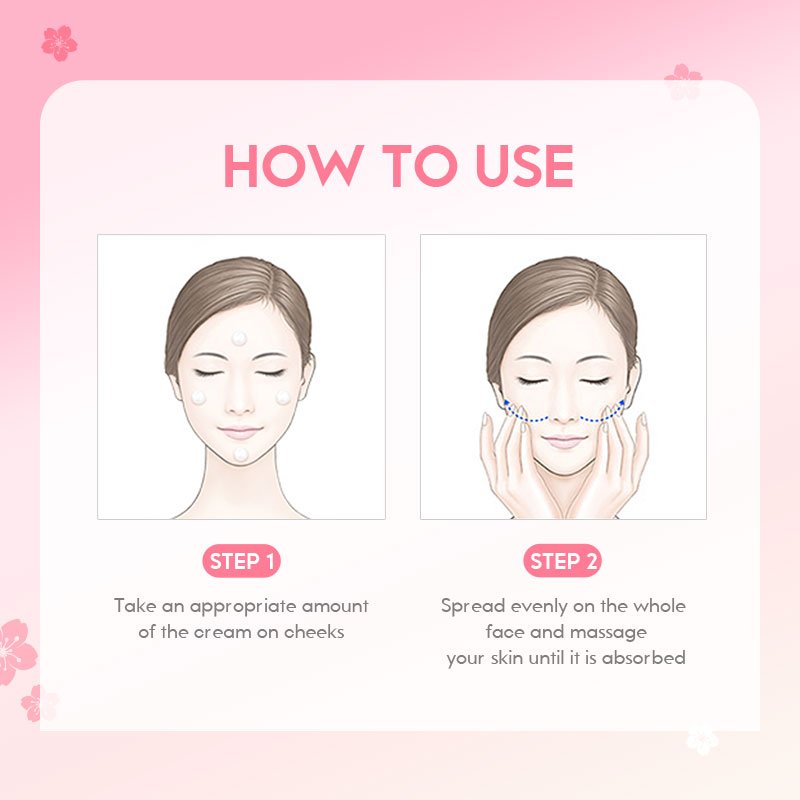 LAIKOU Cherry Blossom Moisturizing Essence Cream 30g hydrating moisturizer face cream wholesale